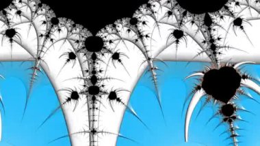 Soyut Bilgisayar Fraktal Tasarımı. Fraktal hiç bitmeyen bir desen. Fraktallar, farklı ölçeklerde kendine benzeyen sonsuz derecede karmaşık kalıplardır. Cep telefonu duvar kağıdı için harika.