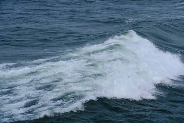 Ondas Rolantes Durante Tempestade Mar Báltico — Fotografia de Stock