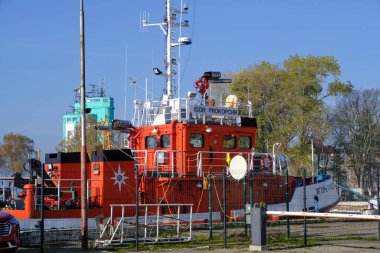 Kaliningrad, Rusya, 28 Ekim 2022. Tekne Acil Kurtarma Servisi. Su altı çalışmaları için özel amaçlı Igor Prokopchik.