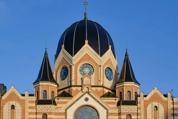 Rússia Kaliningrado Outubro 2022 Construção Sinagoga — Fotografia de Stock