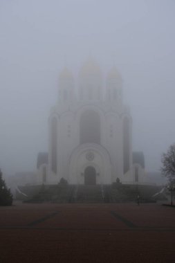 Rusya, Kalininingrad, 27 Ekim 2022, Katedral İsa Kurtarıcısı
