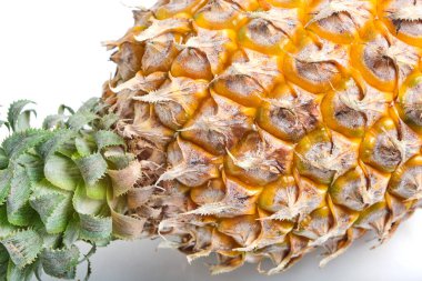 Ananas yakın, tatlı ve olgun meyve