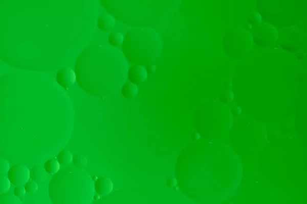 Fondo Abstracto Con Círculos Aceite Verde Gradiente —  Fotos de Stock