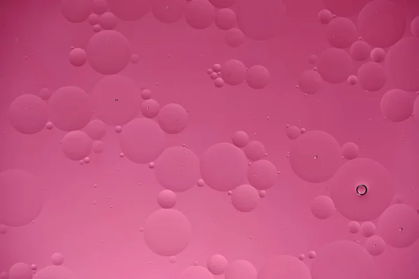 Roze Abstracte Achtergrond Met Oliekringen Strepen Verloop — Stockfoto