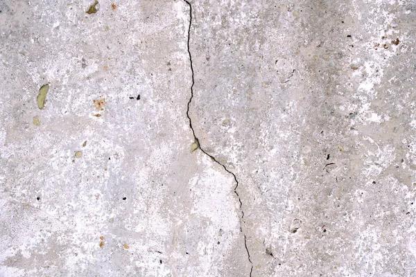 Sfondo Texture Parete Cemento Con Fessura — Foto Stock