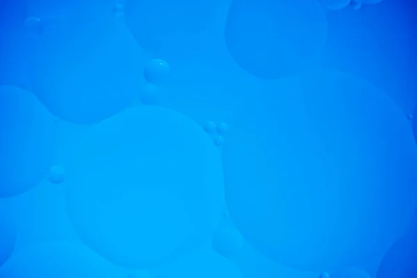 Blauer Abstrakter Hintergrund Mit Ölkreisen Streifen Und Farbverlauf — Stockfoto