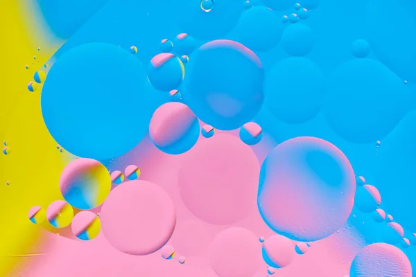 Brillante Abstracto Fondo Multicolor Con Círculos Aceite —  Fotos de Stock