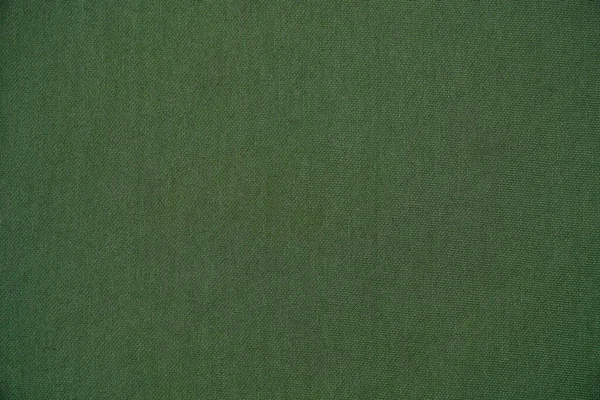 Arrière Plan Texture Tissu Couleur Verte Gros Plan — Photo