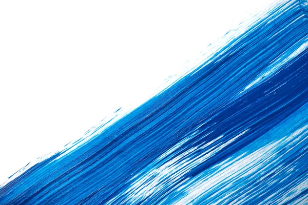 抽象白と青の背景が水彩で描かれている — ストック写真