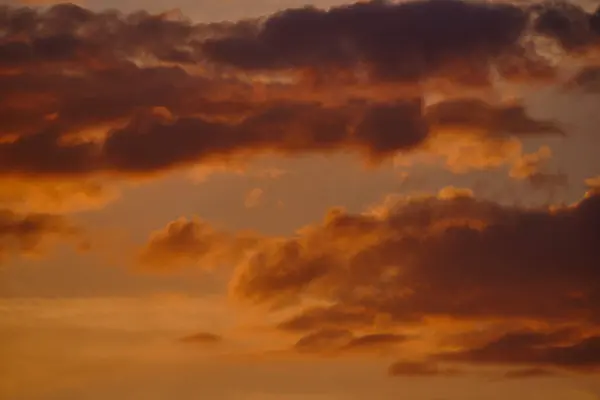 Nubes Amarillo Cielo Fondo Durante Puesta Del Sol — Foto de Stock