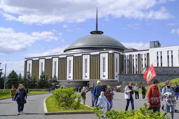 Moscú Rusia Mayo Edificio Del Museo Victoria —  Fotos de Stock