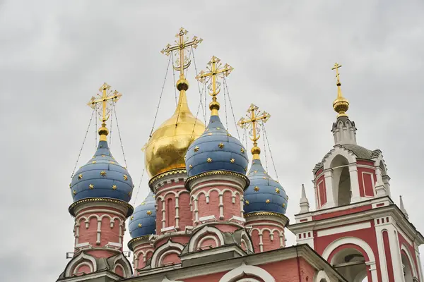 Moscou Rússia 2023 Domes Igreja George Victorious — Fotografia de Stock