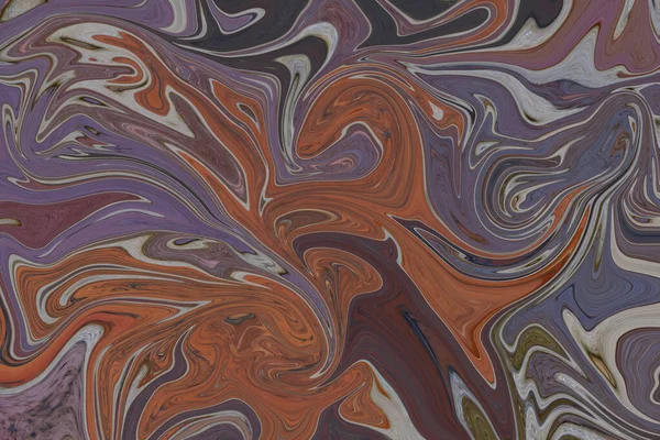 Abstraktní Barevné Pestrobarevné Pozadí Fluid Art Background Tekutým Olejem Vzorem — Stock fotografie