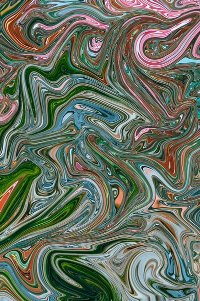 Abstrakte Bunte Bunte Hintergrund Flüssige Kunst Hintergrund Mit Flüssigem Ölmuster — Stockfoto