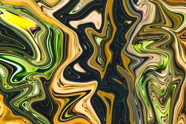 Soyut renkli, çok renkli arkaplan. Akışkan sanat. Sıvı yağ desenli arka plan.