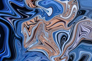 Soyut renkli, çok renkli arkaplan. Akışkan sanat. Sıvı yağ desenli arka plan.