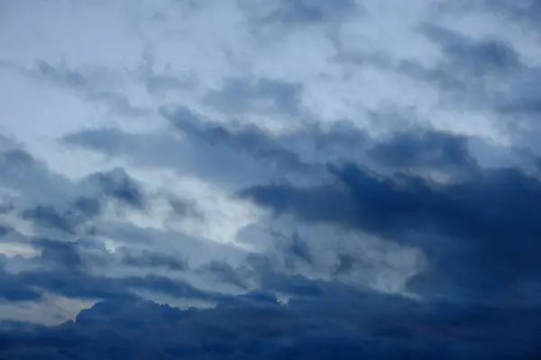 Stock image Clearing sky after rain.Natura background, clouds at sunset