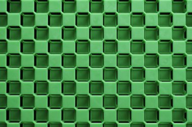 Damalı, dama tahtası arkaplan yeşili 3d yazıcı yaptı