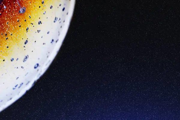 Fantastische Ruimteachtergrond Met Planeten Sterrenkosmos — Stockfoto