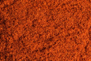Makrofotoğrafçılık üzerine Paprika baharat arkaplanı