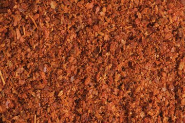 Kırmızı biberin makro arkaplanı