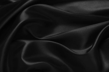Siyah ipek kumaşlı arkaplan