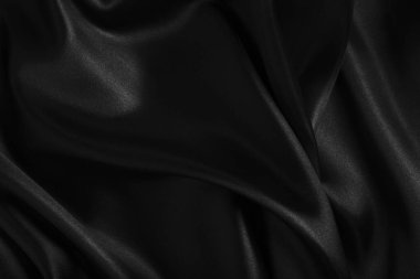 Siyah ipek kumaşlı arkaplan