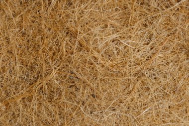 Organik liflerden yapılmış arka plan substratı