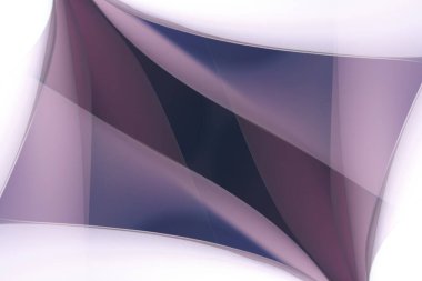 Background is abstract smooth lines of lilac color