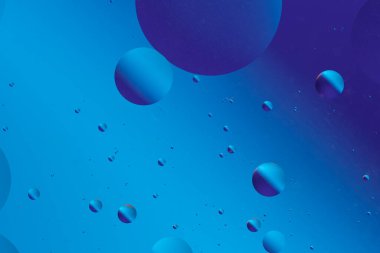 Dairesel şekilli parlak ve canlı soyut sanat