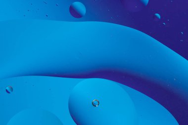 Pürüzsüz çizgiler ve mavi daireler ile soyut eğimli arkaplan