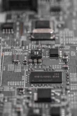 Elektronik devre kartının kapanışı. Teknoloji geçmişi. Seçici odak