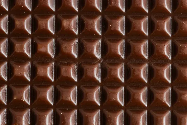 Çikolatalı gofretlere yakın çekim. Arkaplan ve doku