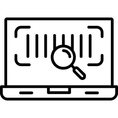 Büyüteçli bilgisayar, ağ simgesi