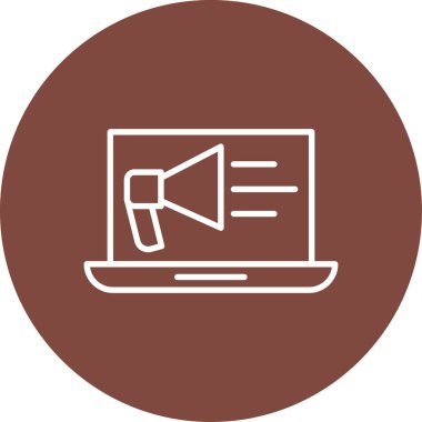 seo modern simgesinin vektör illüstrasyonu