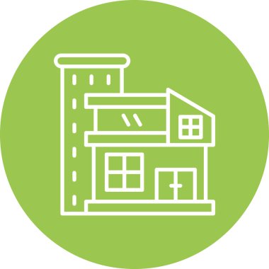 Bina evi. Basit tasarım