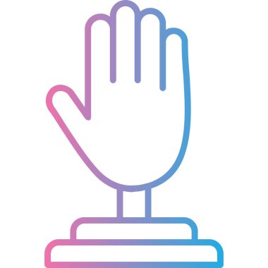 el ele tutuşan barış simgesi vektör illüstrasyonu