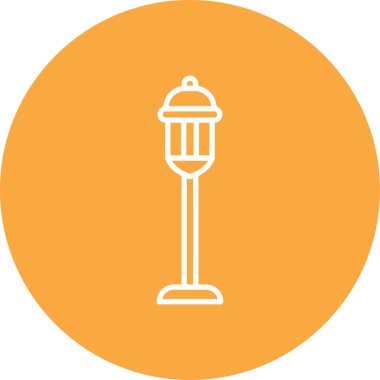 Lamba. Web simgesi vektör illüstrasyonu