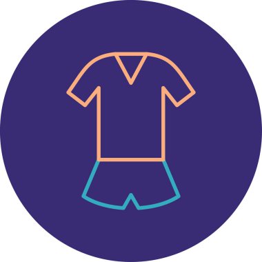 Modern simgenin vektör illüstrasyonu