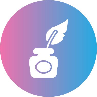 Mum taşıyan bir kuşun vektör çizimi