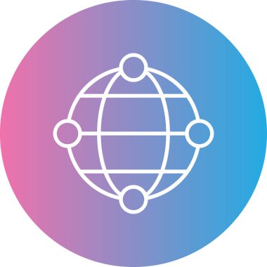 Seo simgesinin vektör illüstrasyonu