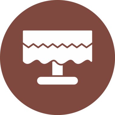 Modern b 'nin vektör illüstrasyonu eksik simgesi