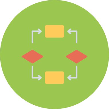 şebeke. Web simgesi basit illüstrasyon