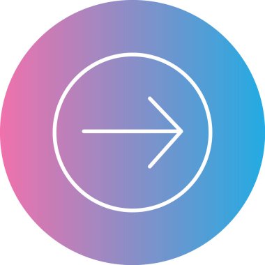 ok simgesinin vektör illüstrasyonu