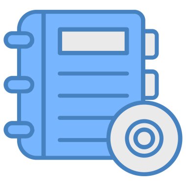 Dosya. Web simgesi basit illüstrasyon