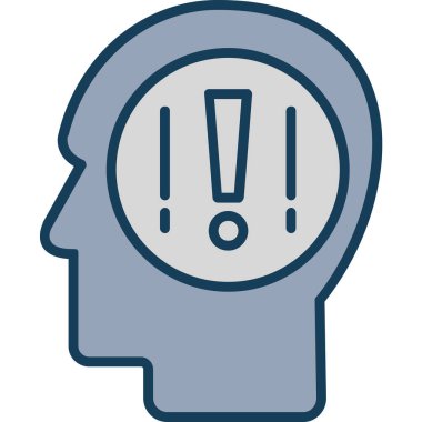 Ünlem işareti. Basit resimleme