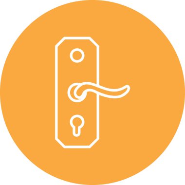 Anahtar. Web simgesi basit illüstrasyon