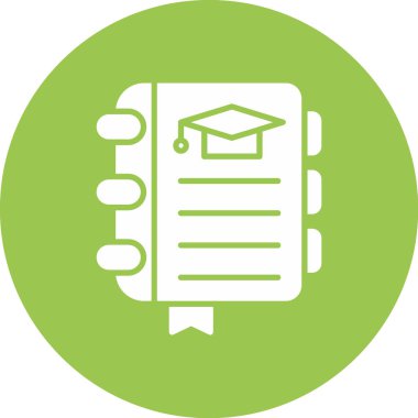 Eğitim simgesinin vektör illüstrasyonu