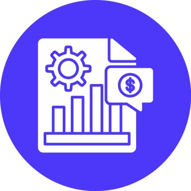 Dolar. Web simgesi basit tasarım