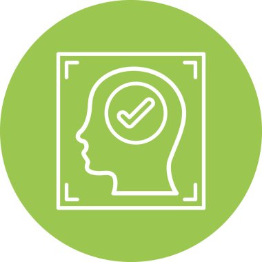 Fikir web simgesi, illüstrasyon